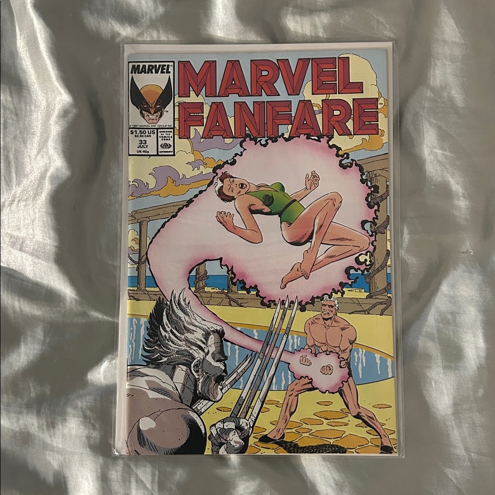 Marvel Fanfare Comic with Red and Green Cover
